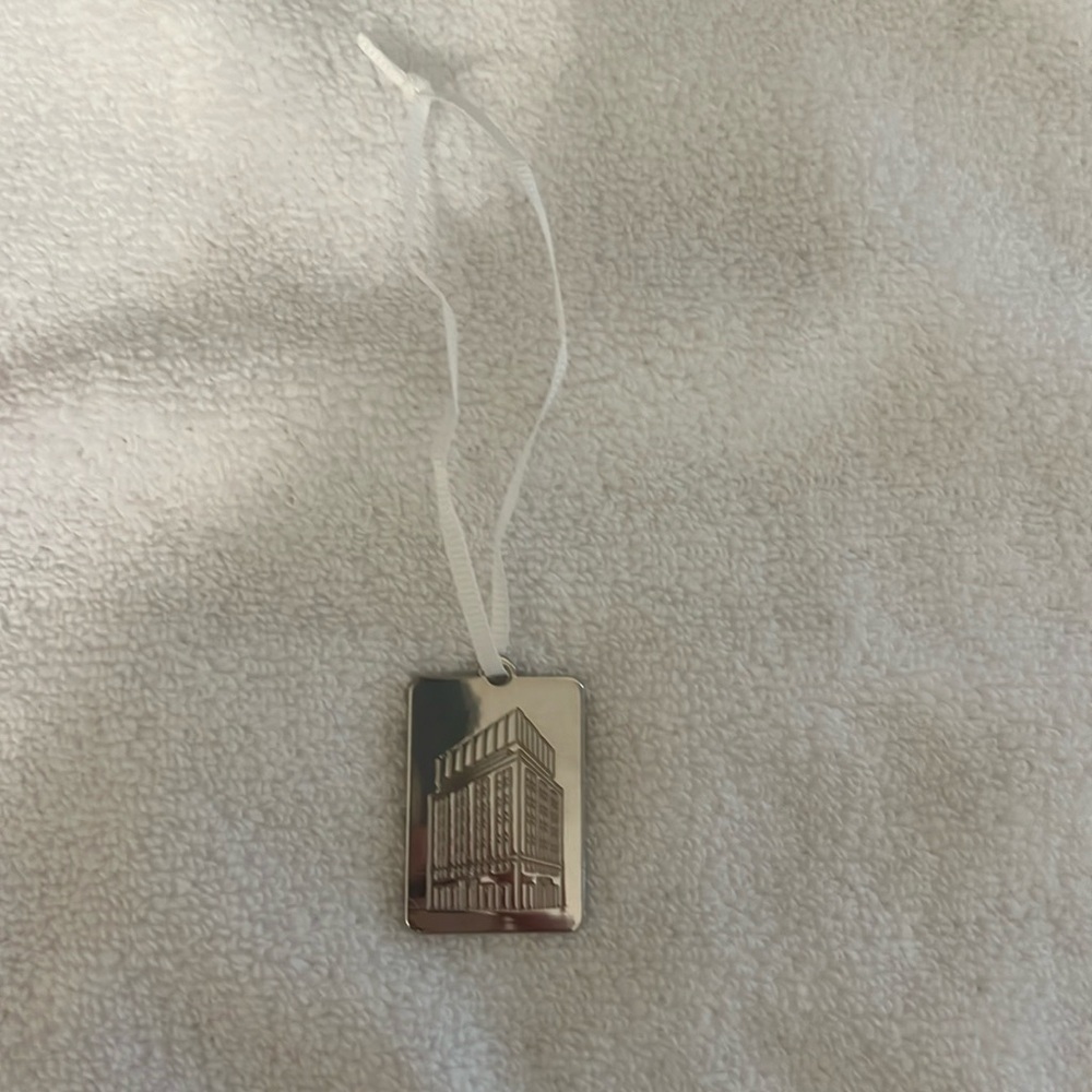 Tiffany&co bag charm/ornament